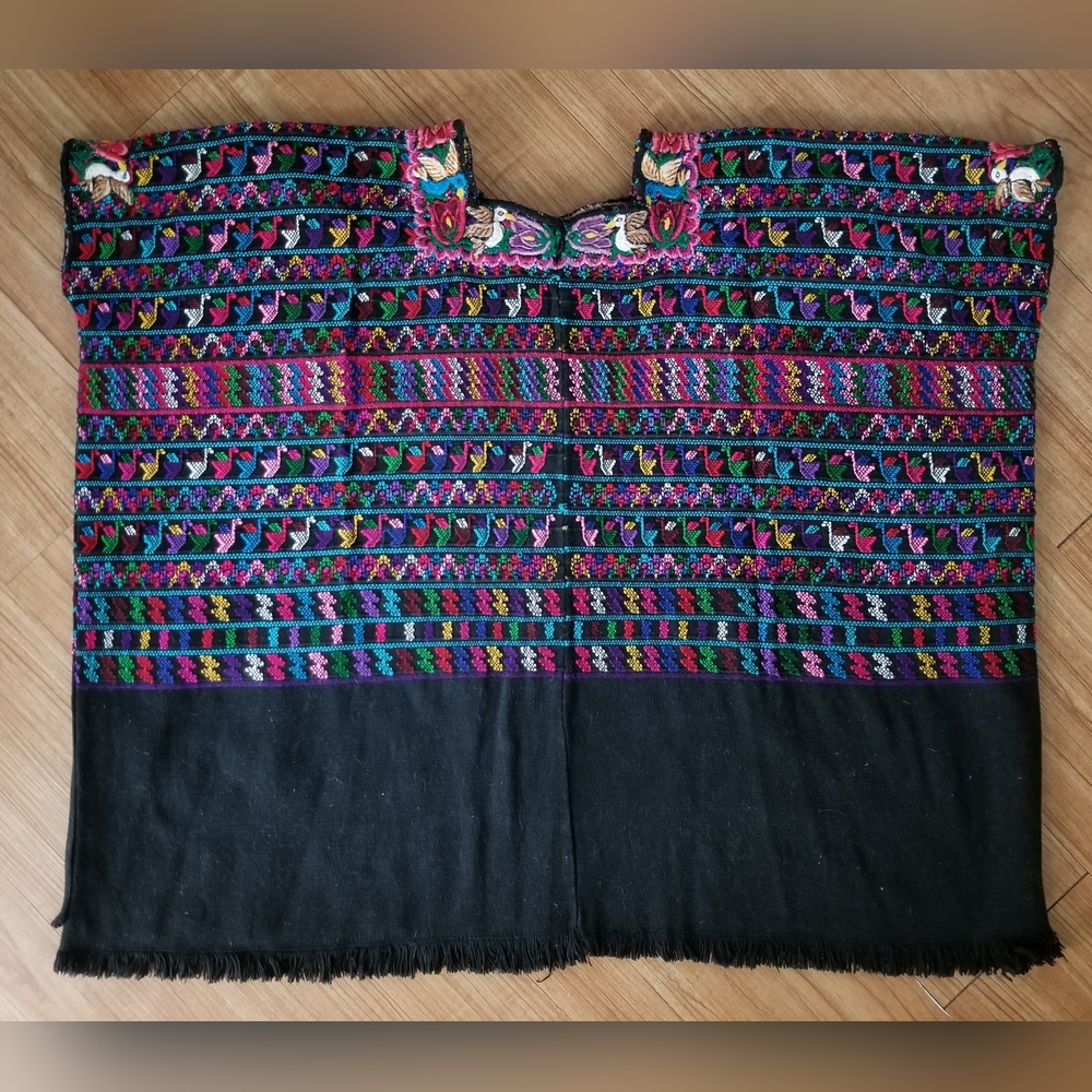 Embroidered Huipil Top